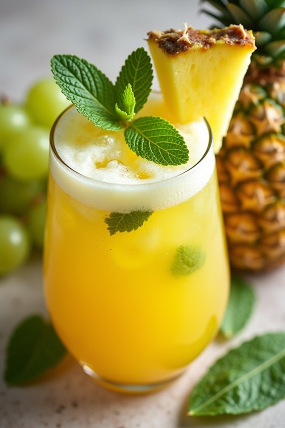 tropical fruity beverage recipe