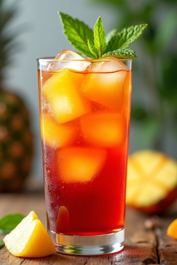 tropical iced tea delight