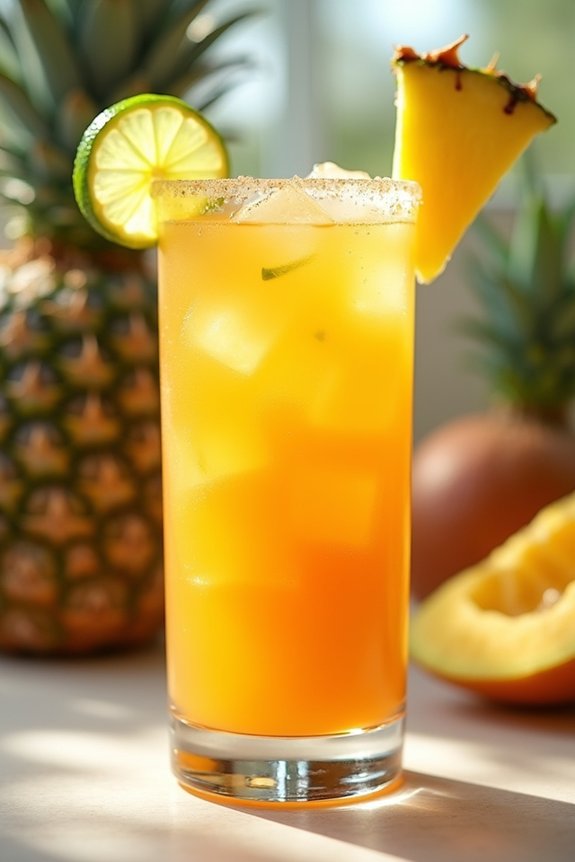 tropical juice blend delight