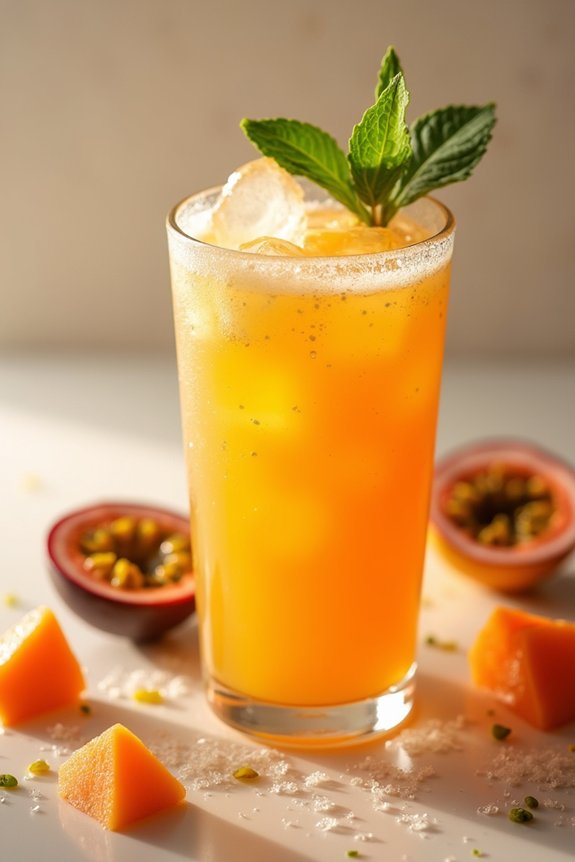 tropical juice blend recipe