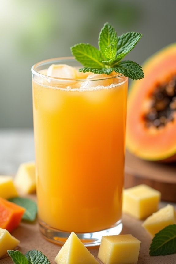 tropical juice blend recipe