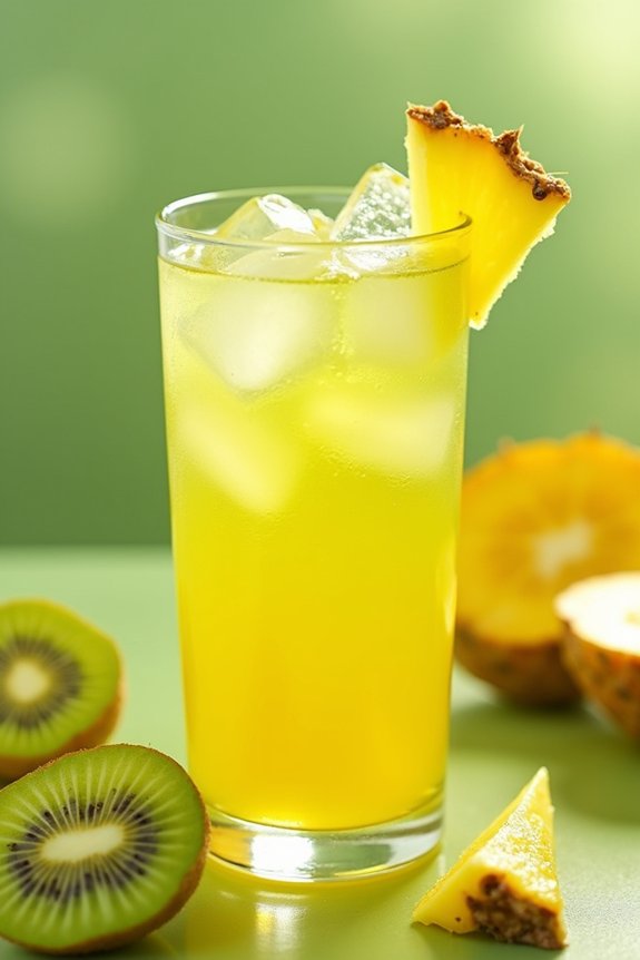 tropical kiwi pineapple juice