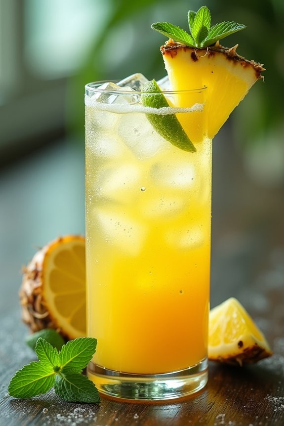 tropical mint cooler recipe