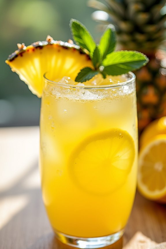 tropical pineapple lemonade recipe