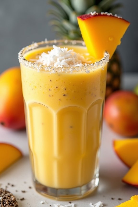 tropical protein shake recipe