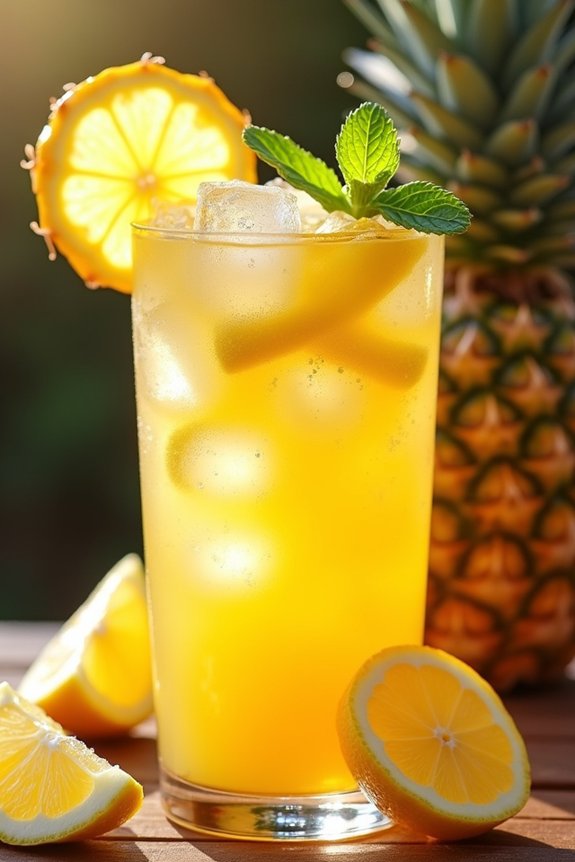 tropical refreshing lemonade recipe