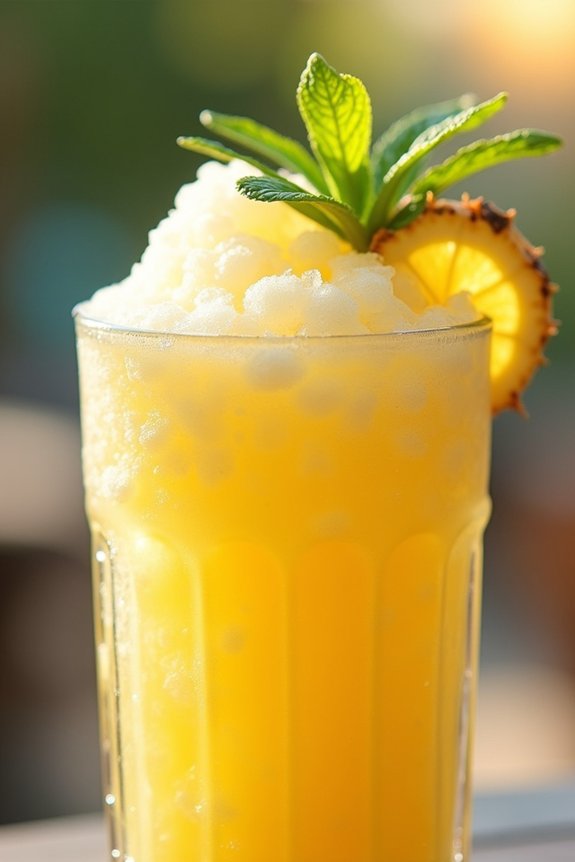tropical slush for summer