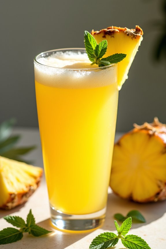 tropical sweet refreshing punch
