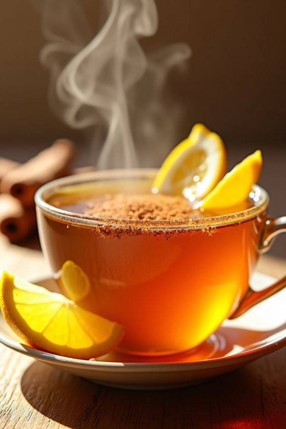 turmeric cinnamon detoxifying tea