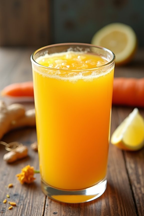 turmeric ginger anti inflammatory juice