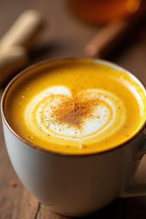 turmeric golden milk latte recipe