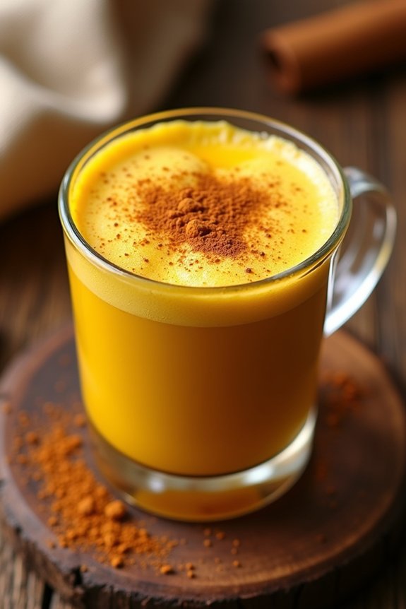 turmeric infused healthy coffee