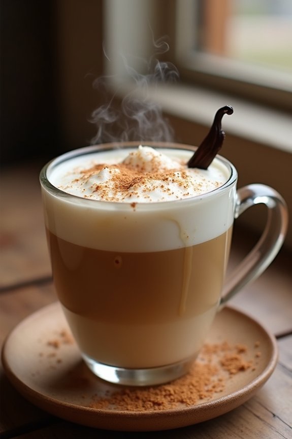 vanilla almond milk brew