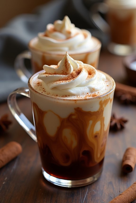vegan gingerbread coffee delight