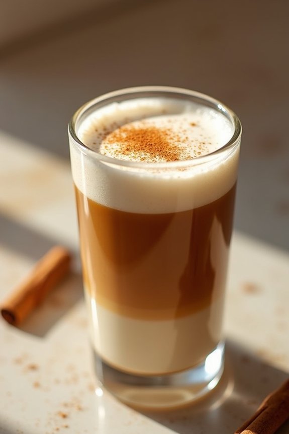 vegan macadamia nut macchiato