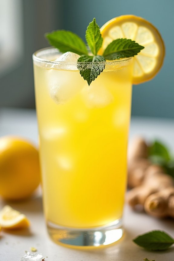 zesty lemon ginger elixir recipe
