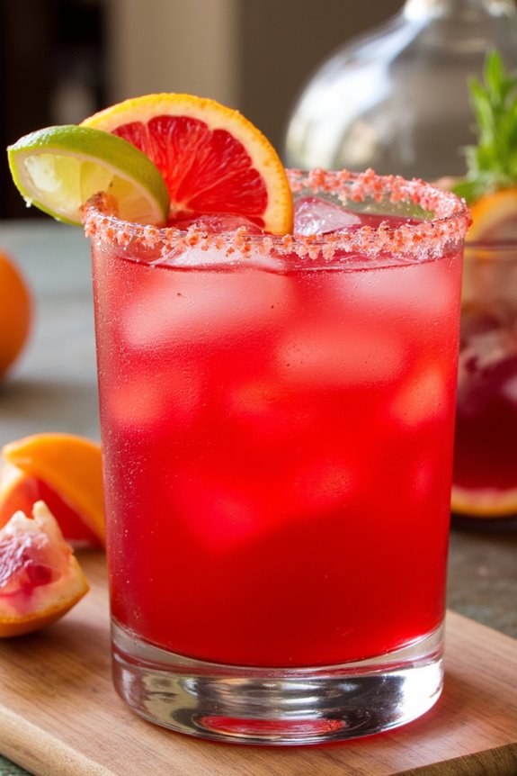 blood orange margarita delight