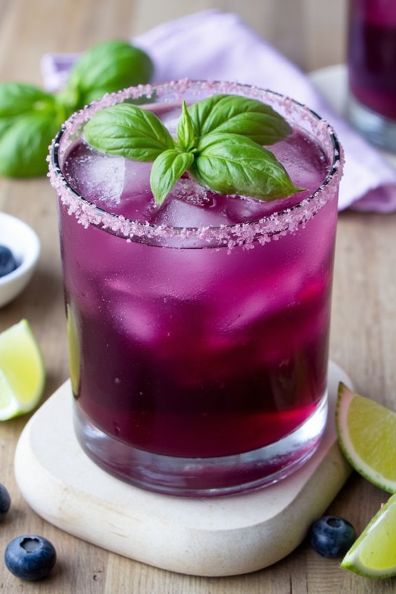 blueberry basil margarita recipe