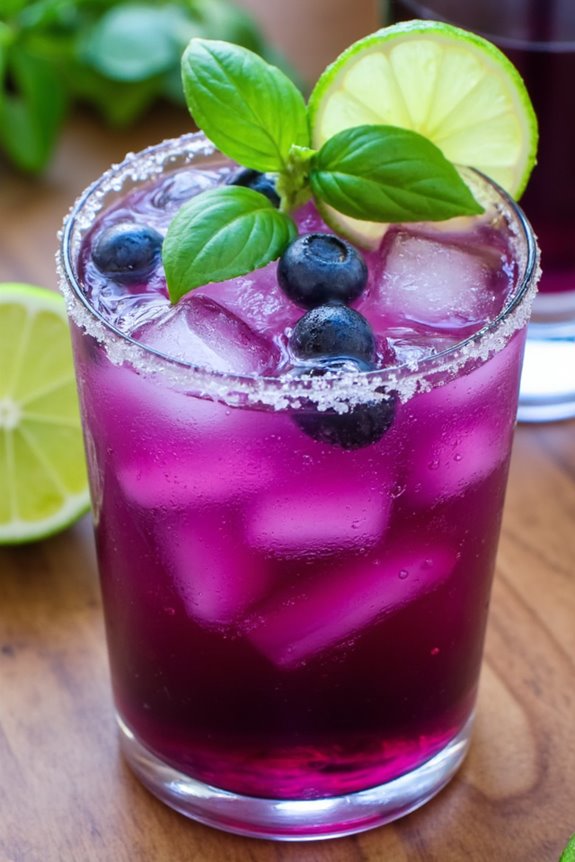 blueberry basil margarita recipe