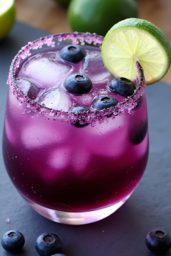 blueberry margarita cocktail recipe
