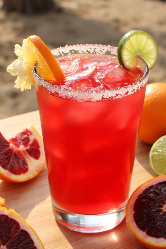 bright zesty margarita delight