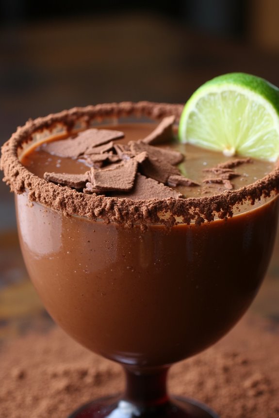 chocolate infused margarita delight