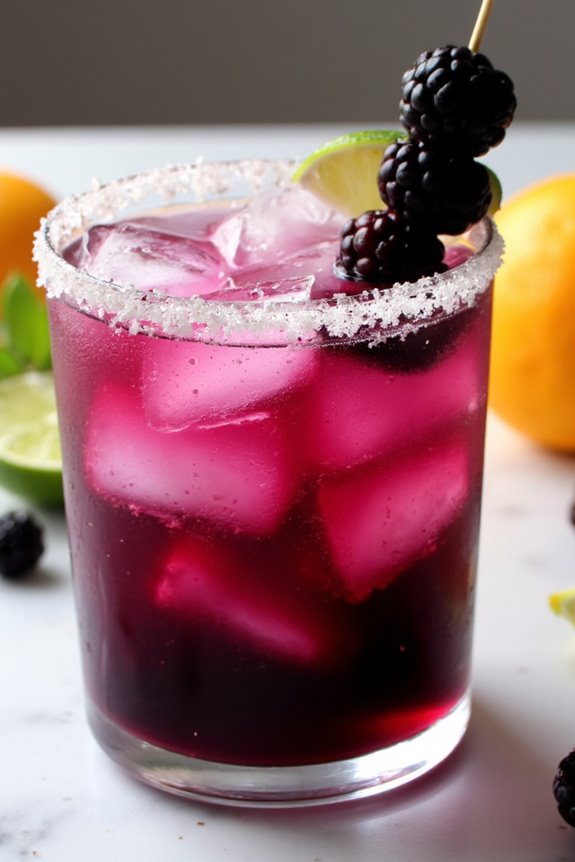 citrus infused blackberry margarita recipe