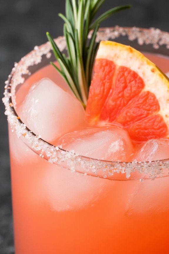 citrusy herbal margarita delight