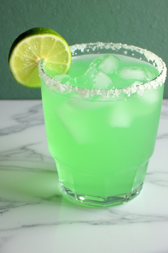 classic refreshing lime cocktail