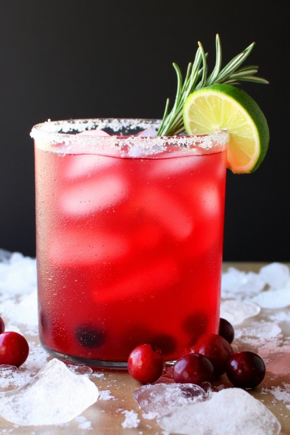festive cranberry margarita recipe