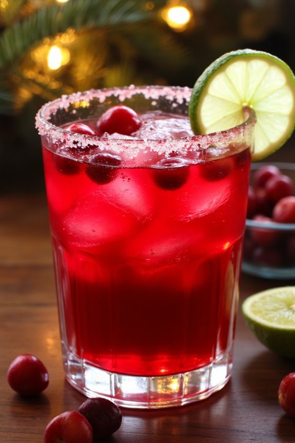 festive holiday cocktail recipe