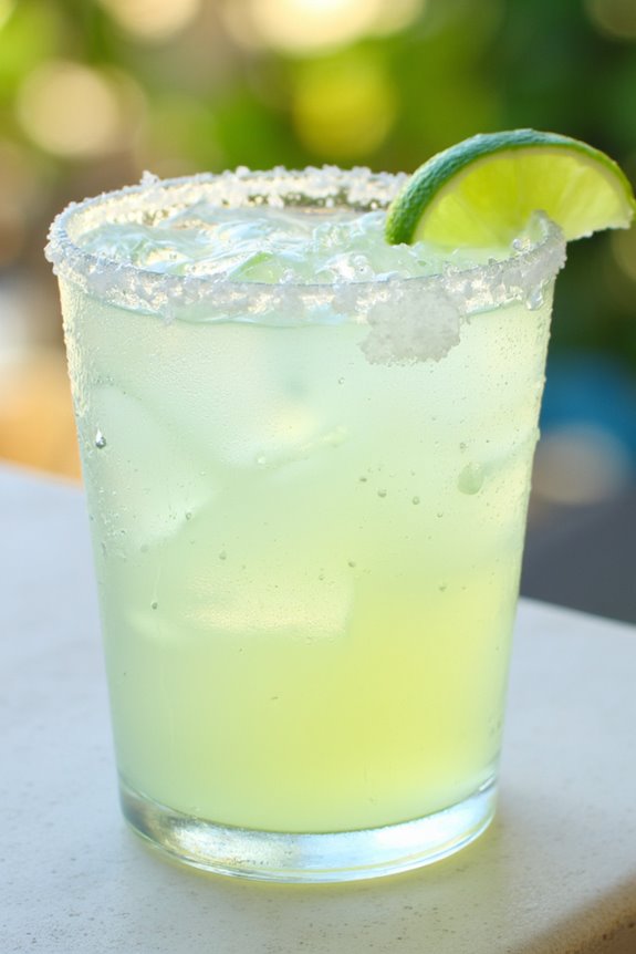 fresh simple balanced margarita