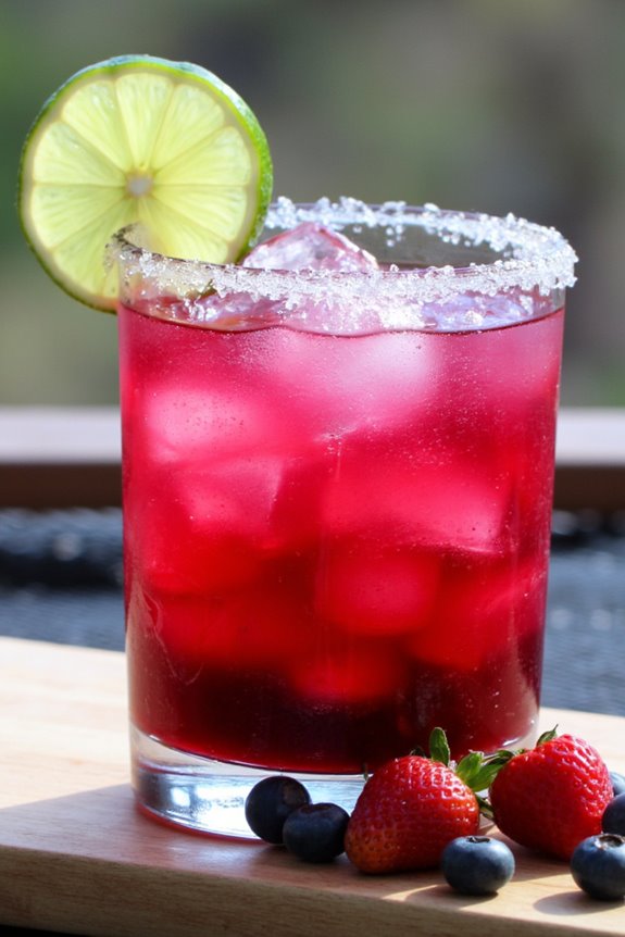 mixed berry margarita recipe