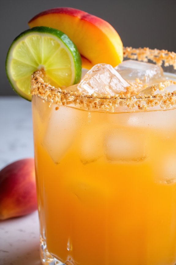 peach infused margarita recipe