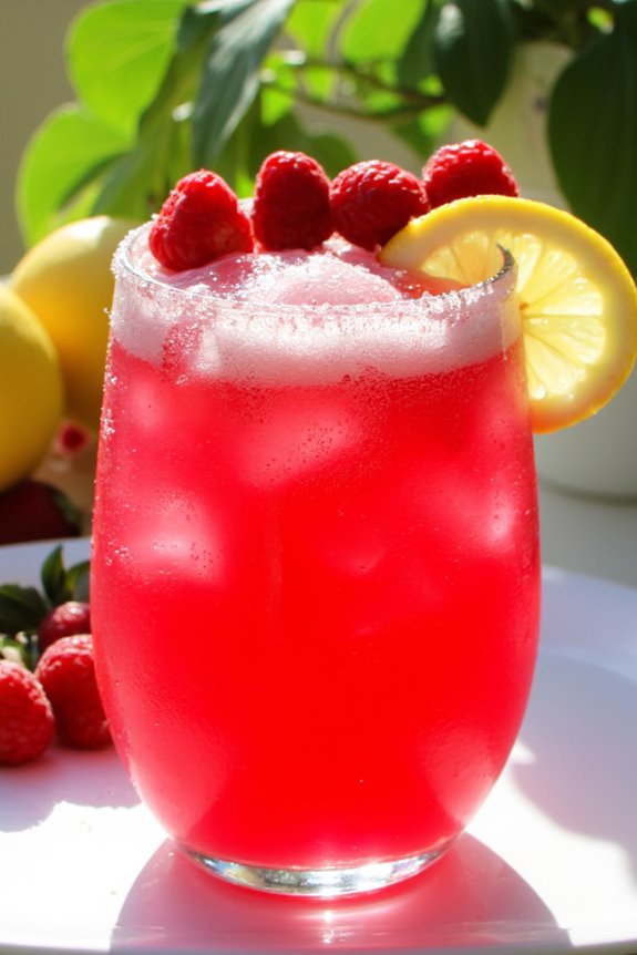 raspberry lemonade margarita recipe