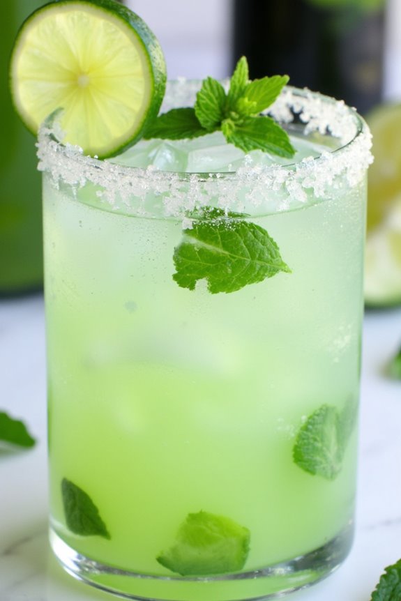 refreshing lime margarita twist