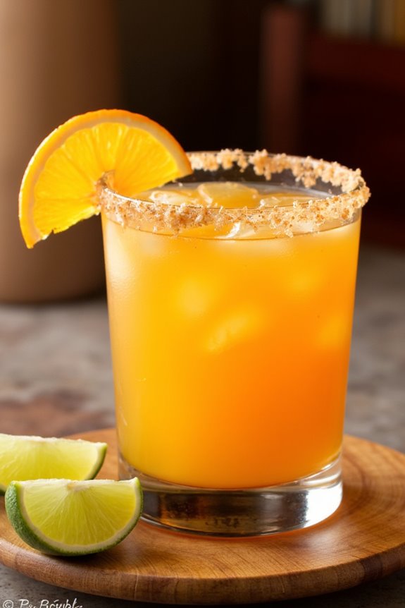 revitalizing orange ginger cocktail