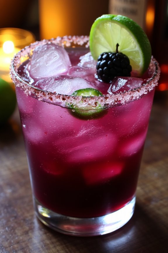 spicy blackberry jalape o margarita recipe