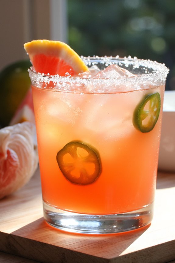 spicy grapefruit margarita recipe