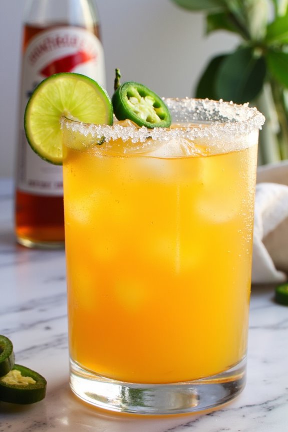 spicy jalape o margarita recipe