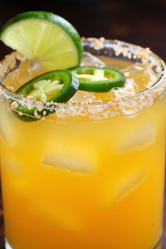 spicy mango jalape o margarita