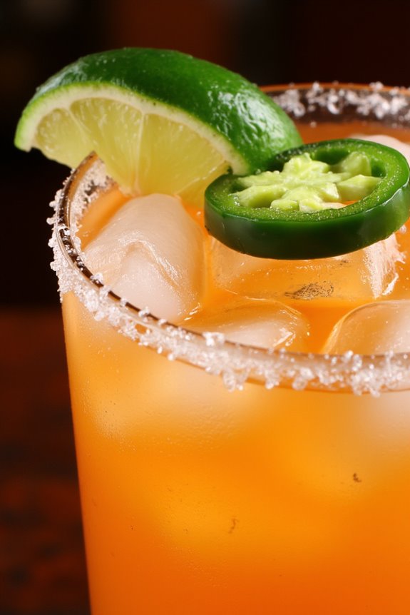 spicy refreshing jalape o margarita