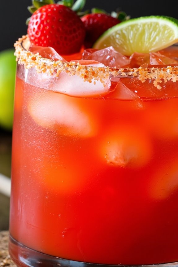 spicy strawberry margarita recipe
