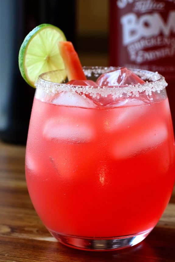 spicy watermelon margarita delight