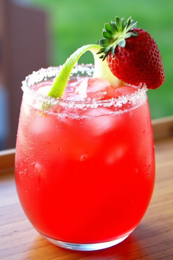 strawberry margarita mix recipe