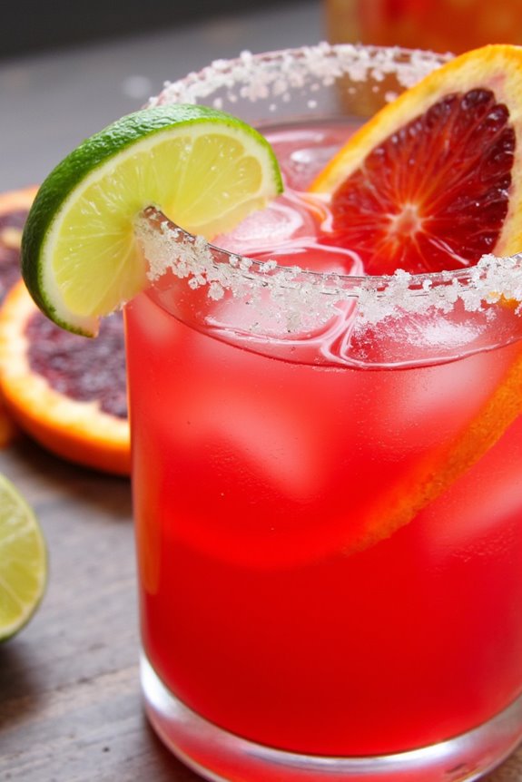tangy blood orange margarita recipe
