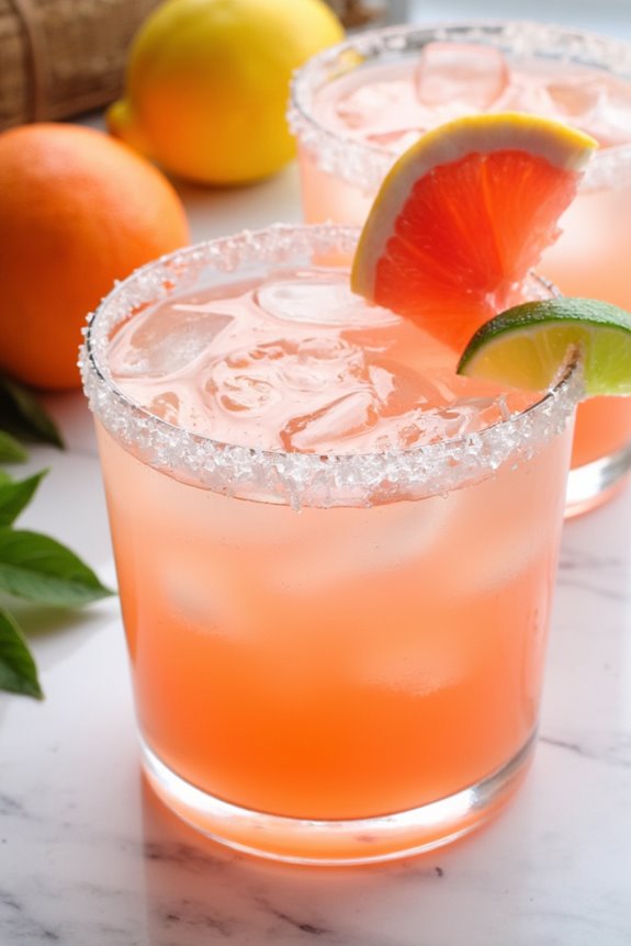 tangy grapefruit margarita delight