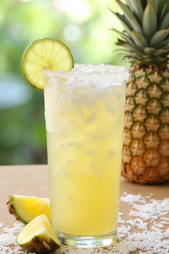 tropical frozen margarita delight