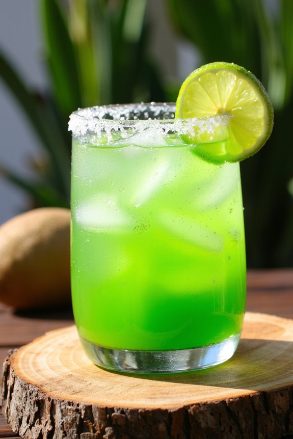 tropical kiwi margarita delight