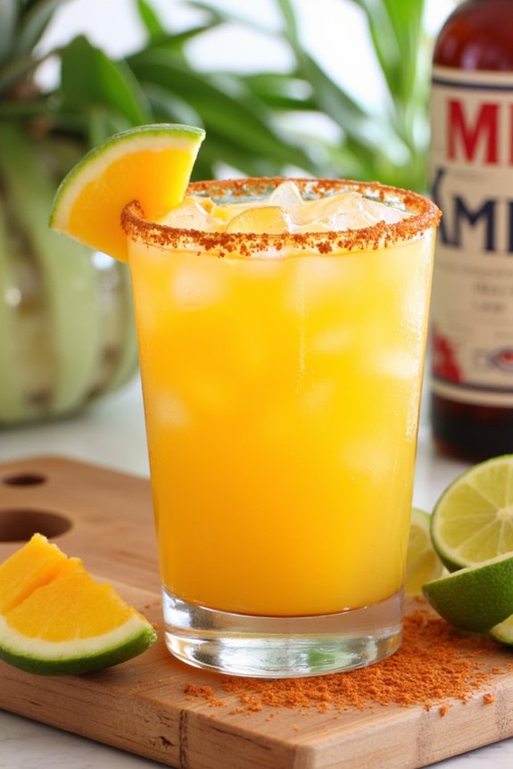 tropical mango margarita delight